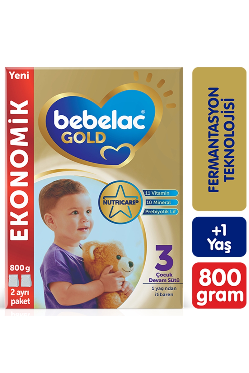 Bebelac Gold 3 Bebek Sütü 800 gr
