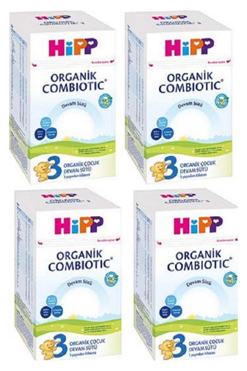 Hipp 3 Combiotic Organik Devam Sütü 800 gr x 4 Adet