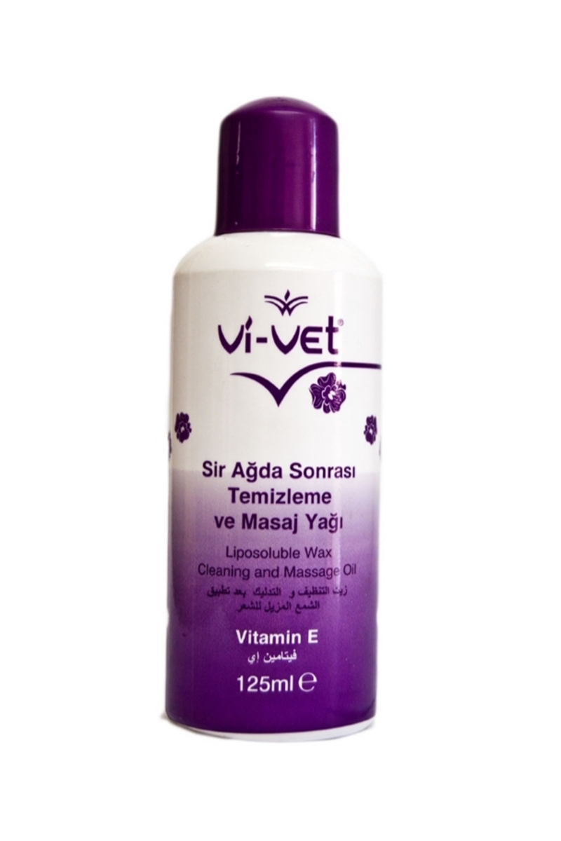 Vi-vet Ağda Temizleme Ve Masaj Yağı 125 Ml - E Vitaminli